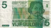 Holanda 5 Gulden - J. Van den Vondel - 1973 - VF - P.95