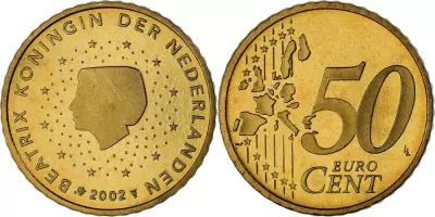 Holanda 50 Centimes 2002