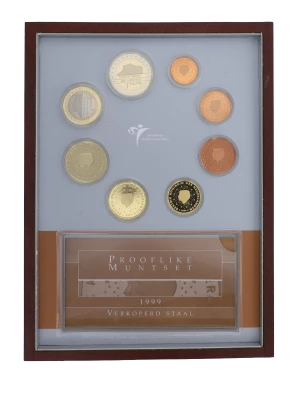 Holanda BE Euro Coin Set - 1 cent to 2 euros - 1999