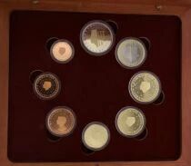 Holanda BE Euro Coin Set - 1 cent to 2 euros - 2005