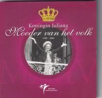 Holanda BU Set - Juliana - 1 cent to 2 euros + Silver Medal and Coins - 2004