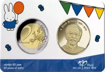 Holanda Coincard 50 centimes 2022 + Medal - Loeki