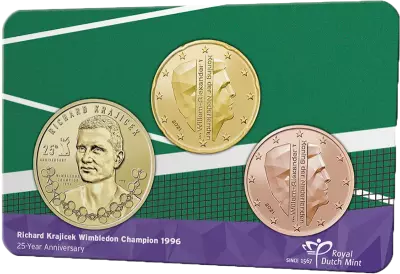 Holanda Coincard 50 centimes 2022 + Medal - Loeki