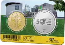 Holanda Coincard 50 centimes 2023 + Medal - 50 years of the Van Gogh Museum
