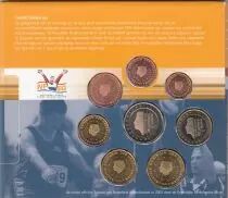 Holanda UNC Set Netherlands 2001 - 8 euro coins