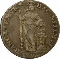 Holland - Silver Gulden - 1793 Dordrecht