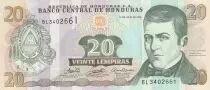 Honduras 20 Lempiras, Dionisio De Herrera - 2006 - UNC - P.93a