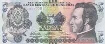 Honduras 5 Lempiras - Morazan - Bataille de Trinidad - 2012 - S&eacute;rie BJ
