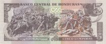 Honduras 5 Lempiras - Morazan - Battle of Trinidad  - 2019 - Serial CB - P.NEW
