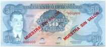 Honduras 50 Lempiras Juan Manuel Galvez - Banque Centrale