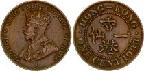 Hong Kong 1 Cent George V - 1934