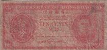 Hong Kong 10 Cents - George VI - ND (1945) - P.323