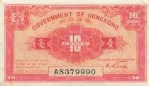 Hong Kong 10 Cents - ND (1941) - P.315