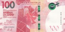 Hong Kong 100 Dollars, Bank of China Tower - Opera - 2018 (2019)