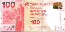 Hong-Kong 100 Dollars, Tour Bank of China - Lion Rock - 2014