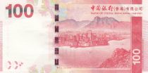 Hong Kong 100 Dollars Bank of Tower - Lion Rock - 2014