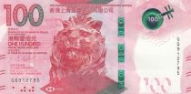 Hong Kong 100 Dollars Head of lion, - Opera - 2022 (2023)