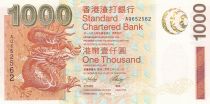 Hong Kong 1000 Dollars, Standard Chartered Bank - Dragon - 2003