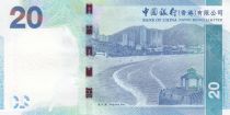 Hong Kong 20 Dollars Bank of China Tower - Repulse Bay - 2015