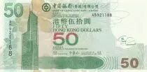 Hong Kong 50 Dollars, Bank of China- Airport - 2008 - UNC - P.336