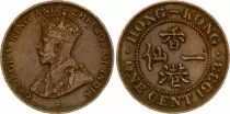 Hongkong 1 Cent George V - 1934