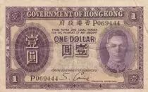 Hongkong 1 Dollar - George VI - 1936 - VF - P.312