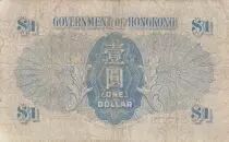 Hongkong 1 Dollar George VI - 1940 - Fine - P.316