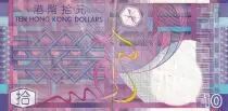 Hongkong 10 Dollars - Geometric patterns - 2003 - P.400b