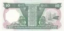 Hongkong 10 Dollars Arms - HSBC - 1991