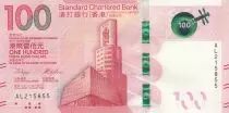 Hongkong 100 Dollars, Standard Chartered Bank - Opera - 2018 ( 2019) - UNC