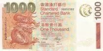 Hongkong 1000 Dollars, Standard Chartered Bank - Dragon - 2003