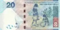 Hongkong 20 Dollars, Head of Lion - Mid-Autumn Festival - 2014
