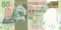 Hongkong 50 Dollars, Head of Lion - Spring Lantern Festival - 2014