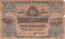 Hongkong FAKE10 Dollars - 01-01-1923 - P.167x