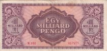 Hongrie 1 Milliard de Pengo - Femme - 1946 - P.125
