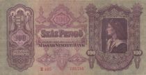 Hongrie 100 Forint  - Roi Matyas - Armoiries - 1930 - TTB - P.98