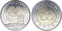 Hongrie 100 Forint - Musée de la monnaie - Bimétallique - 2022