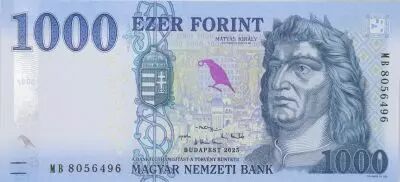 Hongrie 1000 Forint - Roi Matyas - Fontaine - 2025 - S�rie MB