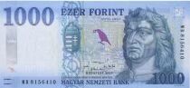 Hongrie 1000 Forint - Roi Matyas - Fontaine - 2025 - Série MB