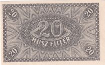 Hongrie 20 Filler - 1920 - P.43