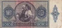 Hongrie 20 Pengo - Bergère - 1941 - Série C.434 - P.109