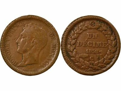 Honor� V - Decime - 1838