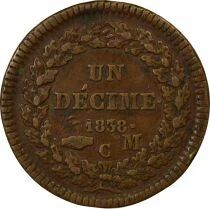 Honor&eacute; V - Decime - 1838