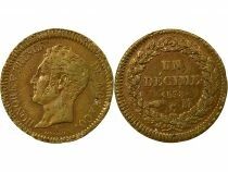 Honore V - Decime, Large Head - 1838 Mc