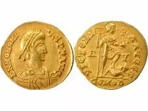 Honorius - Gold Solidus - 402 / 406 Ravenna