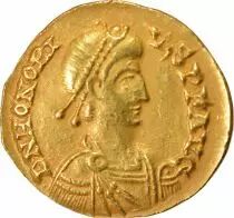 Honorius - Gold Solidus - 402 / 406 Ravenna