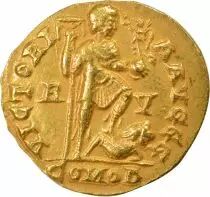 Honorius - Gold Solidus - 402 / 406 Ravenna
