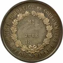Horticulture Society of Coulommiers - Silver Medal - 1880 / 1900