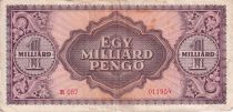 Hungary 1 Billion of Pengo - Woman - 1946 - P.125