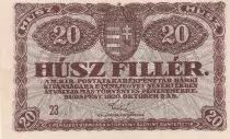 Hungary 20 Filler - 1920 - P.43